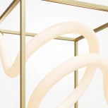 Настольная лампа Maytoni Membrane MOD345TL-L11BS3K (LED, 220V, выключатель, куб)