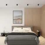 Накладной точечный светильник Denkirs DK3040 DK3090-BK (220V, круглые)