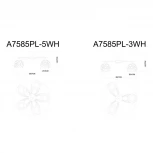 Потолочная люстра Arte Lamp Sansa A7585PL-3WH (220V)