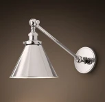 Бра 20Th C Library Single Sconce Silver ImperiumLoft 44,147 (84948-22) (220V)