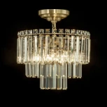 Подвесная люстра Citilux Фонда CL303163 (220V, хрусталь, на цепи)