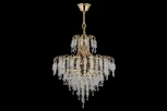 Подвесная люстра Arti Lampadari Erli E 1.5.50.105 GB (220V, хрусталь, на цепи)