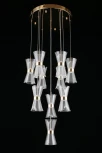 Подвесная люстра каскадная Aployt Charlayn APL.771.06.80 (LED, 220V, на проводе)
