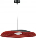 Подвесной светильник ST Luce Oasis SL6208.411.12 Черный/Черный, Оранжевый LED 1*12W 3000K (220V, на проводе, круглые)