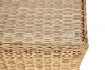 Журнальный столик из искусственного ротанга, цвет соломенный 4SIS Капучино YH-S4133W