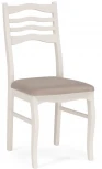 Деревянный стул Woodville Амадиу бежевый / молочный 528926