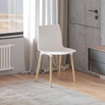 Пластиковый стул Кобе (Кобе белый) Woodville арт.589900