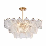 Потолочная люстра на штанге Arte Milano Rim 312008/D600 BS (220V, ракушка)