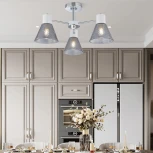 Потолочная люстра на штанге Arte Milano Napoli 322408/3 CR+WH (220V)