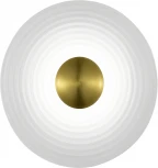 Настенный светильник ST Luce Mon SL6125.311.01 Латунь/Прозрачный LED 1*6W 3000K