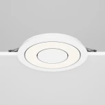 Встраиваемый светильник Maytoni Vector DL102-12W4K-W (LED, 220V, круглые)