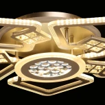 Потолочная LED люстра с ПДУ De City Мадлен 424016107 (регулировка яркости, 220V)