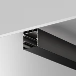 Рассеиватель для профиля 35×35 черный, 3 м Maytoni 642041