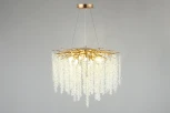 Подвесная люстра Aployt Paulina APL.848.03.10 (220V, хрусталь, на тросе, ветки)