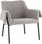 Кресло Stool Group лаунж Бесс альпака серый УТ000037051