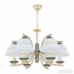 Подвесная люстра Arte Milano Florentia-1240 301240/6 Bk/Gd (220V, на цепи)