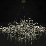 Подвесная люстра Loft IT Bijout 10067/1250 SG (220V, на тросе, ветки)