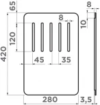 Разделочная доска Omoikiri CB-Yamakawa 4999031
