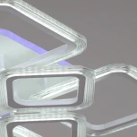 Потолочная люстра светодиодная на штанге с пультом Reluce 09826-3.3-4+4A WH (RGB) (220V)