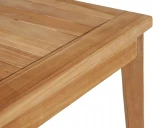 Стол журнальный Augusto (Массив тика/Бежевый) ОГОГО Обстановочка! арт.889251