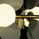 Подвесная люстра Loft It Matisse 10008/700 Grey (220V, на тросе, цветы, шарики)