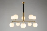 Подвесная люстра Aployt Kristian APL.759.13.10 (220V, на цепи, шарики)