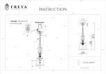 Подвесной светильник Freya Driana FR2405-PL-01-BZ