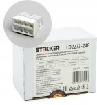 Клемма пружинная 8-и проводная Stekker 39945