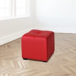 Пуф Dreambag Николь Красный ЭкоКожа 1111400