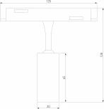 Трековый Wi-Fi светильник магнитный светодиодный Elektrostandard Slim Magnetic 85071/01 a063531 (48V, голосовое управление, умный дом - Minimir Home)