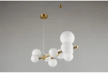Подвесной светильник Aployt Letizia APL.314.03.10 (220V, на тросе, шарики, молекулы)