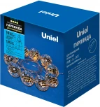 Гирлянда светодиодная Диско. на батарейках 3AA не в-к. 1.8м. 10 светодиодов. ULD ULD-S1800-010/STB/3AA WARM WHITE IP20 DISCOBALLS