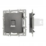 Механизм компьютерной розетки SCT-MPC1-PL-GR (RJ-45, CAT6) (Arlight) 045335