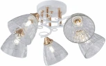 Потолочная люстра на штанге Arte Milano AMALFI-321395 321395/5A WH+FG (220V)