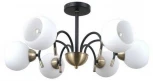 Потолочная люстра на штанге DeMarkt Гамбург 605017706