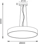 Подвесной светильник Deko-Light Menkar 342209 (LED, на тросе, круглые)