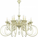 Подвесная люстра Arte Milano AM349920 349920/8-4 CG (220V, подвески, на цепи, подсвечник, свеча)