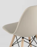 Стул Stool Group Eames Style DSW бежевый x4 УТ000003475