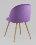 Стул Stool Group Лион Страйпс велюр лиловый УТ000028003