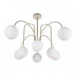 Потолочная люстра на штанге MyFar Cassia MR2351-8C (220V, шарики)