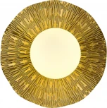 Настенный светильник Evoluce Lorea SLE1196-301-01 Латунь/Белый G9 1*5W 4000K