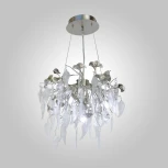 Подвесная люстра AM Group WOODSTAR WOODSTAR D400 SN (220V, на тросе, листья)