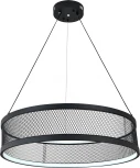Подвесной светильник (10022/1P Black) Indigo Solido V000113L (регулировка яркости, LED, 220V, пульт управления, на тросе, круглые)