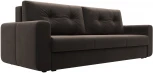 Диван прямой Лига-031 (Коричневый/Велюр) Лига Диванов арт.121257
