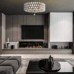 Потолочная люстра хрустальная на штанге Arte Milano Sorrento-1019 371019/8/50/580 CR (220V)