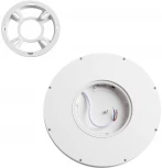 Настенно-потолочный Sonex Omega White 7661/18L MITRA LED SN пластик/белый 18Вт 3000/4000K D230 IP20 (круглые)