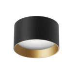 Накладной точечный светильник SP-BISCOTTO-R90-8W Warm3300-MIX (BK-GD, 80 deg, 230V) (Arlight, IP54 Металл) 055025 (LED)