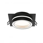 Встраиваемый светильник под лампу GX53 черный Wolta Luce WDL-GX53/06BL-S