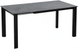 Стол обеденный DikLine DENVER Темный дуб,Черный, Черный