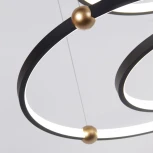 Подвесной светильник Favourite Tornado 4569-4P (LED, 220V, на тросе, кольцо)